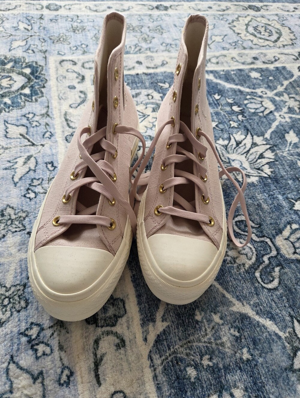 Rose Pink Converse Shoes